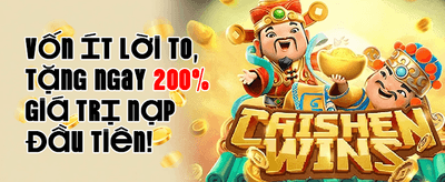 Thưởng Chào Mừng 100% Lần Nạp Đầu promotion image